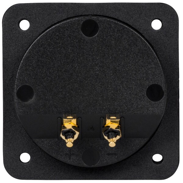 Main product image for Square Speaker Terminal 3-1/8" Gold Binding Post 260-285